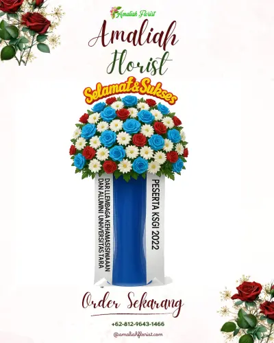 Standing Flower di Pasar Merah Timur